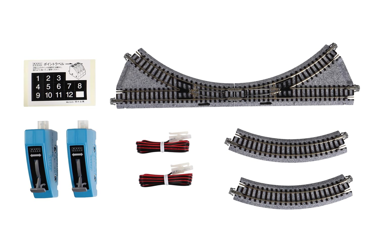 Amazon.com: Kato USA Inc. N CV-2 Compact Multi-Purpose Turnout Set