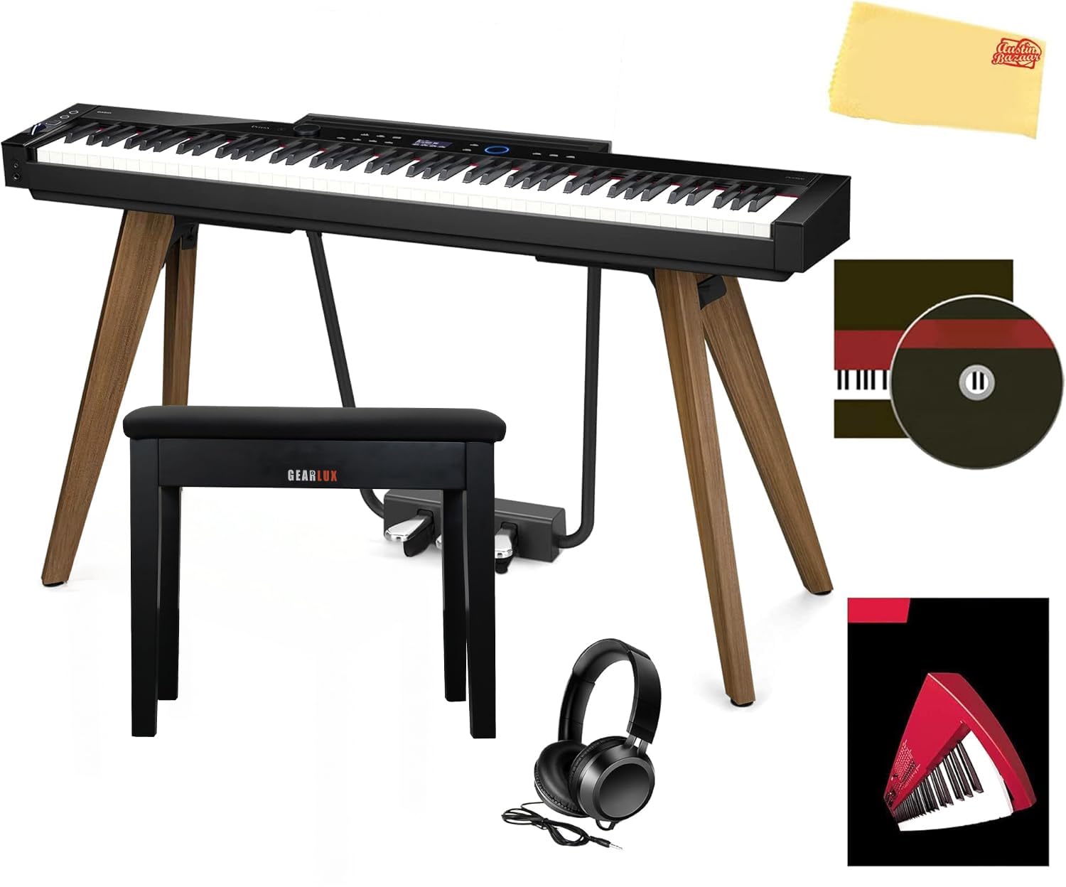 Amazon.com: Casio Privia PX-S7000 Digital Piano - Black Bundle