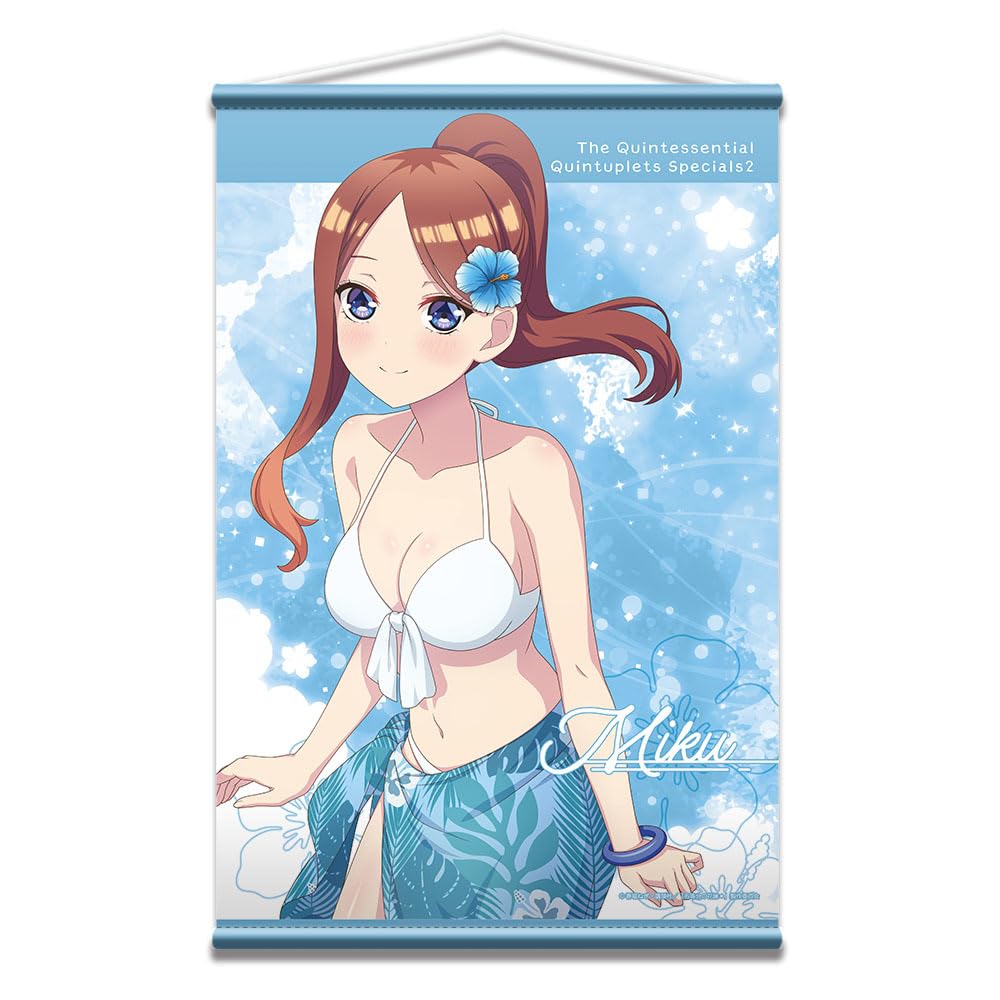 Amazon.co.jp: 五等分の花嫁* B2タペストリー 水着ver. 中野三玖 TPAN