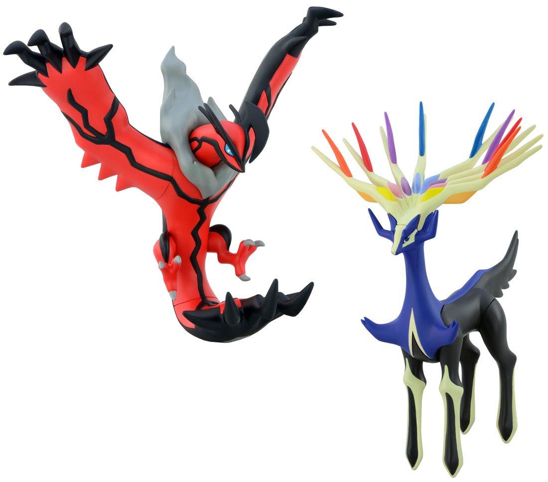 Amazon.co.jp: ポケットモンスター ソフビフィギュア ゼルネアス&イベ