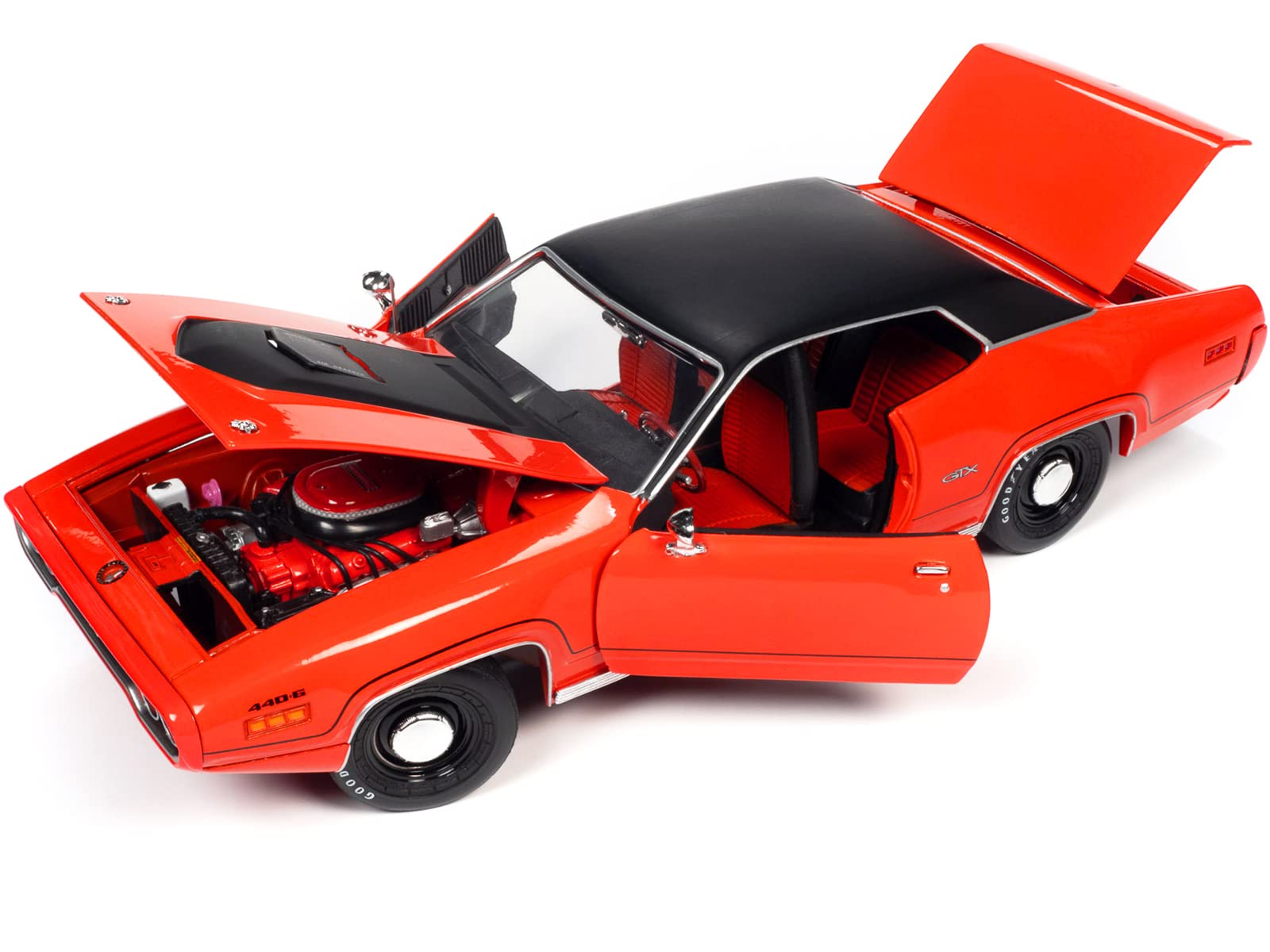 Amazon.com: Auto World Diecast 1971 Plymouth GTX 440+6 Hardtop Tor