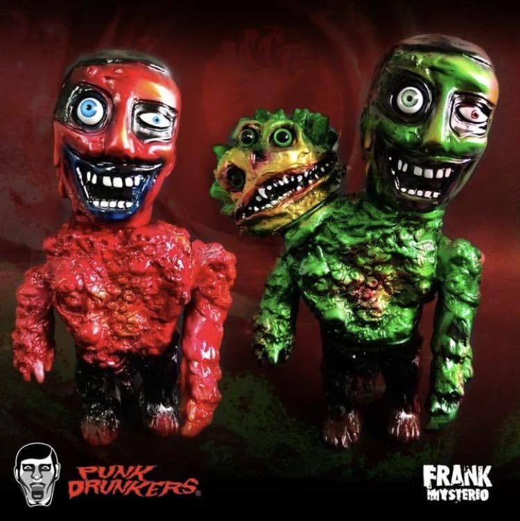 PUNK DRUNKERS ✕ Frank Mysterio コラボ ソフビ