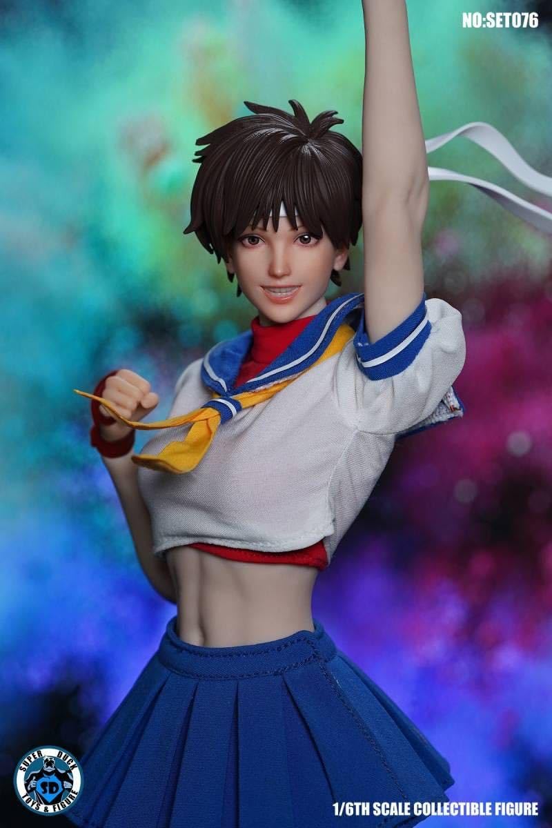 Amazon | SUPER DUCK 1/6 格闘美少女 素体なし 未開封 SET076 検