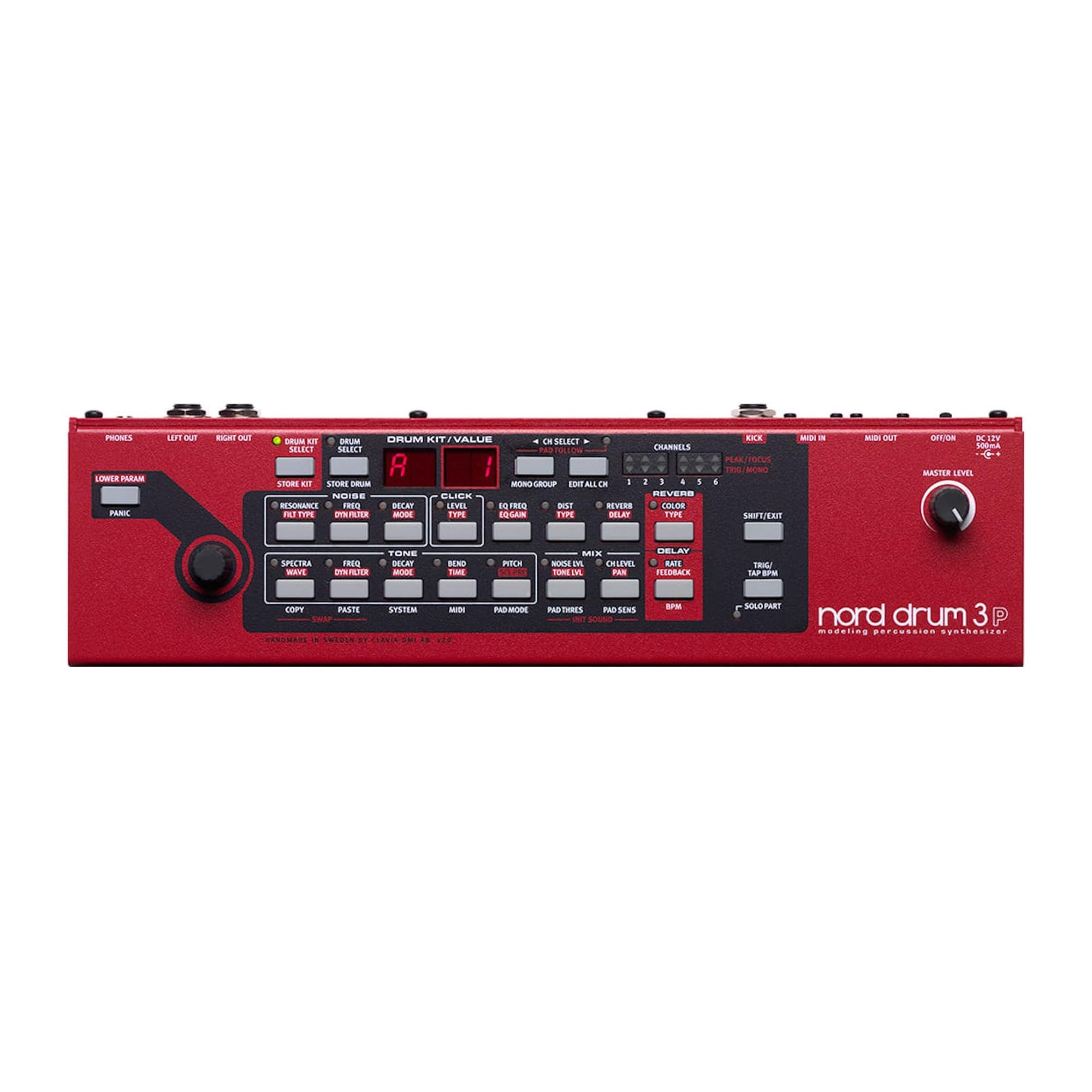 Amazon.com: Nord Drum 3P Modeling 6-Channel Percussion Synthesizer