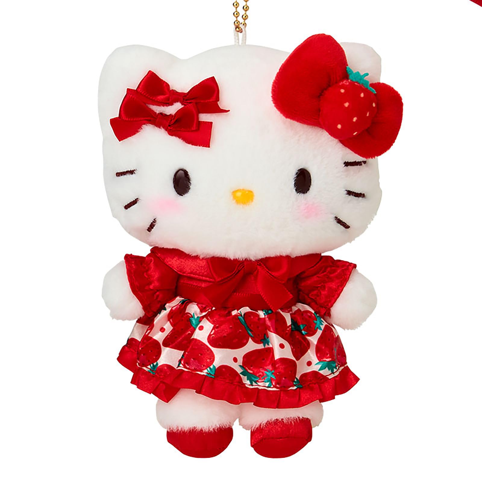 Amazon.co.jp: サンリオ(SANRIO) マスコットホルダー（いちご新聞50