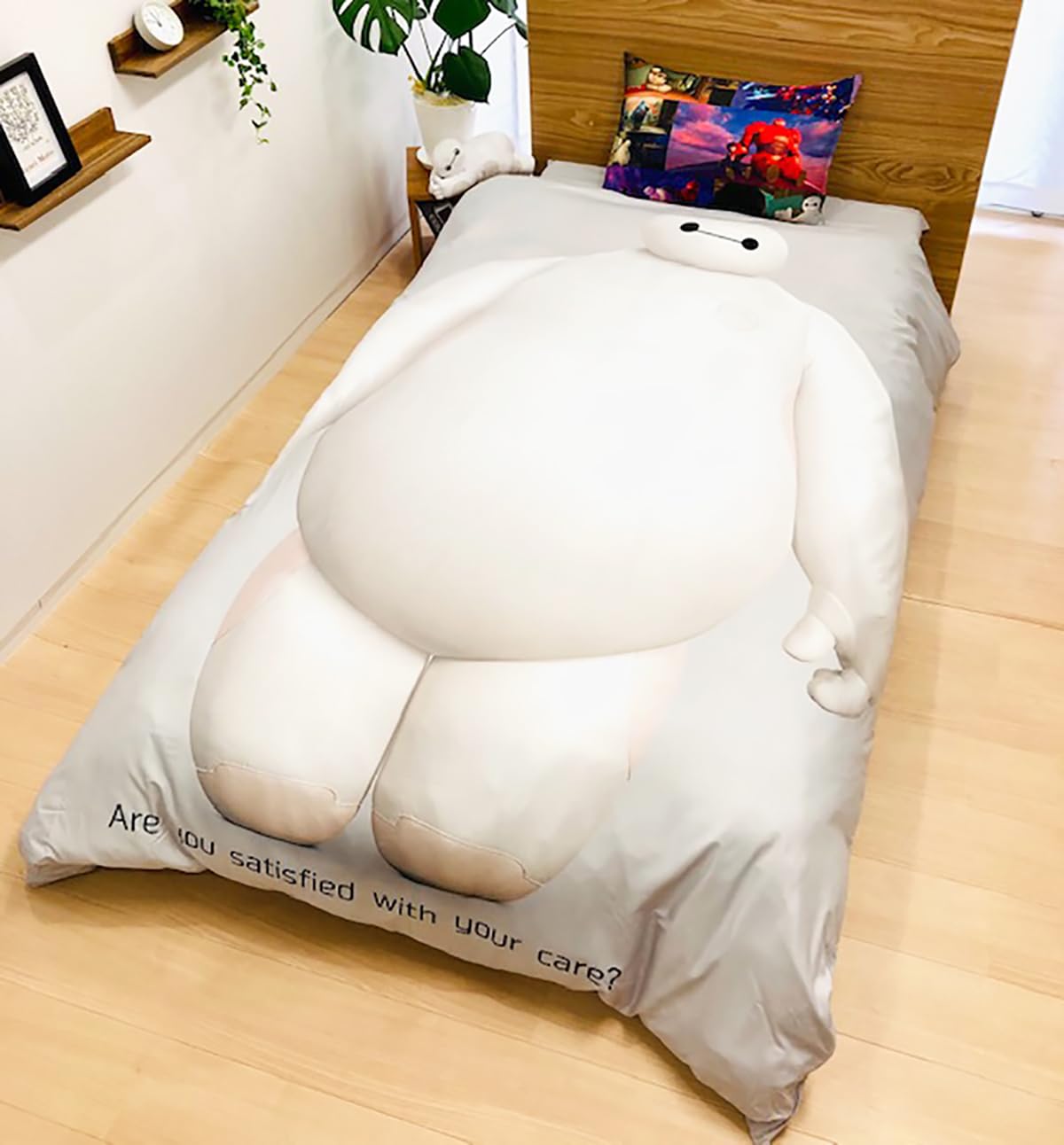 Amazon.co.jp: MORIPiLO ディズニー 布団カバーセット (ベイマックス