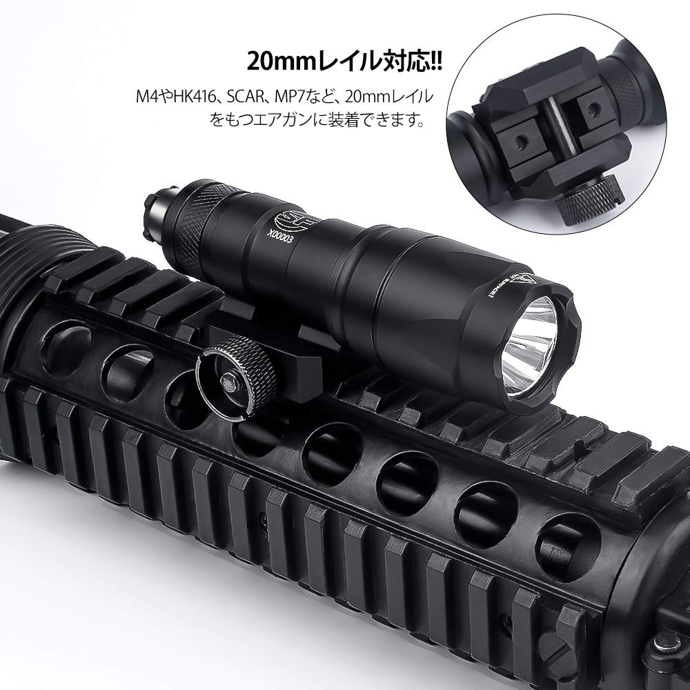 Amazon.co.jp: WADSN シュアファイア M300A タイプ スカウトライト