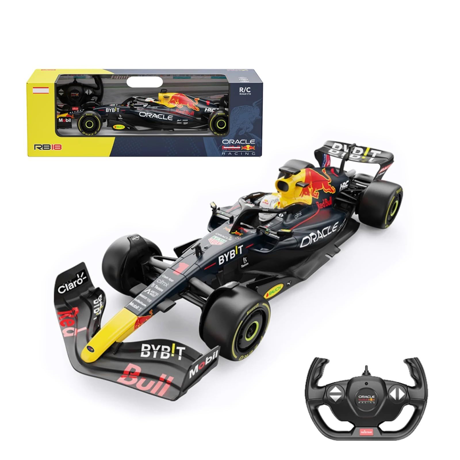 Amazon.co.jp: HTLNUZD RCカー 1/12 F1 RB18#1 チャンピオン リモート
