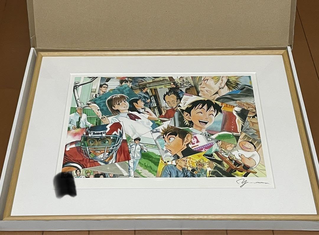 Amazon.co.jp: 直筆サイン入り 複製原画 アイシールド21 : おもちゃ