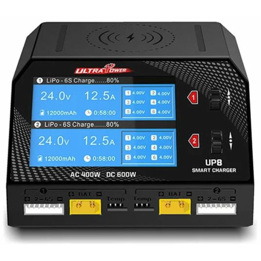 Amazon.com: Ultra Power-Up8 Ac 400w / Dc 600w 16a X2 Dual Channel