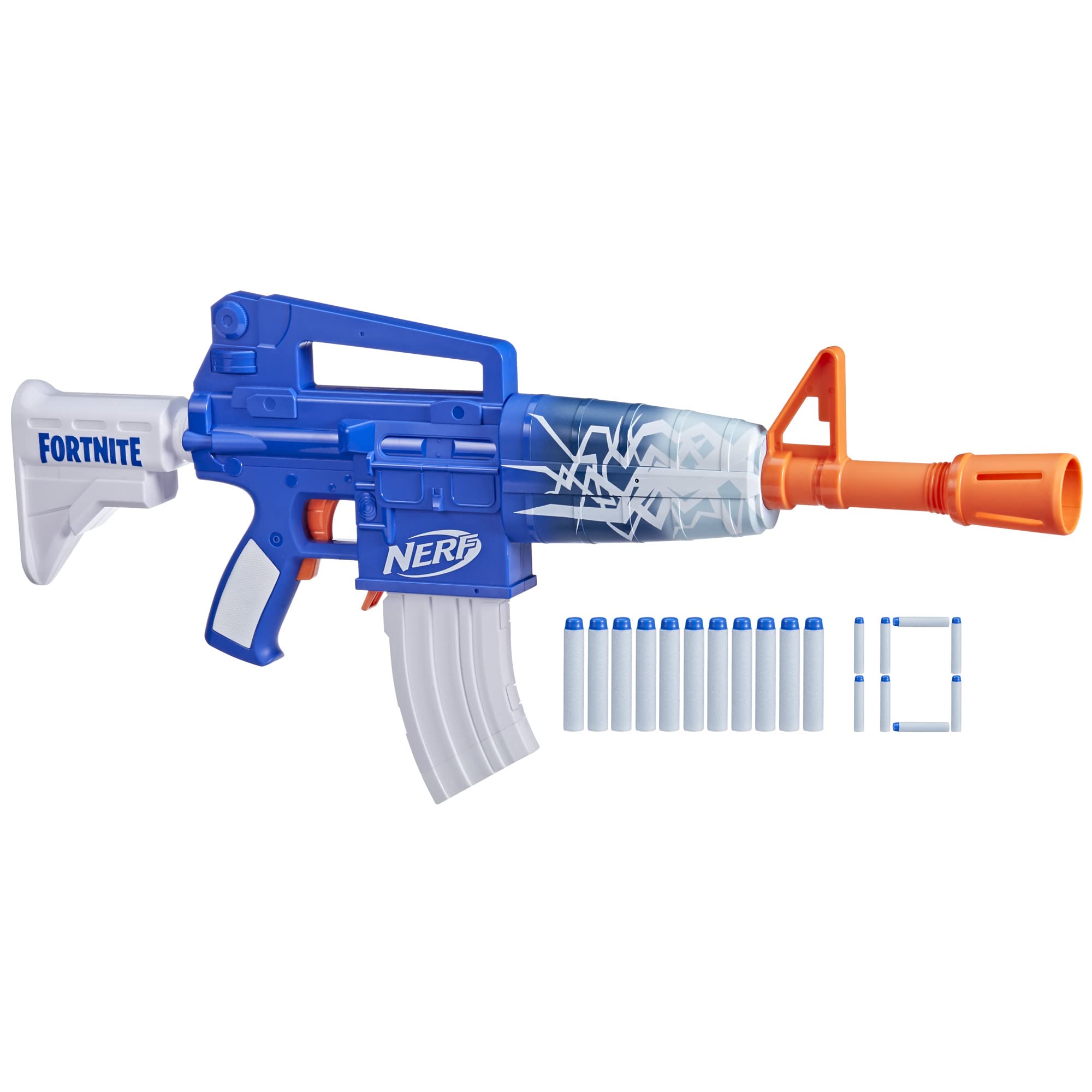 Amazon.com: NER FORTNITE Blue Shock : Toys & Games