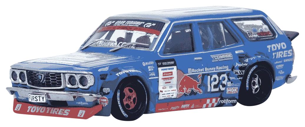 Amazon | Inno Models 1/64 マツダ RX3 ステーションワゴン 1976 D1GP