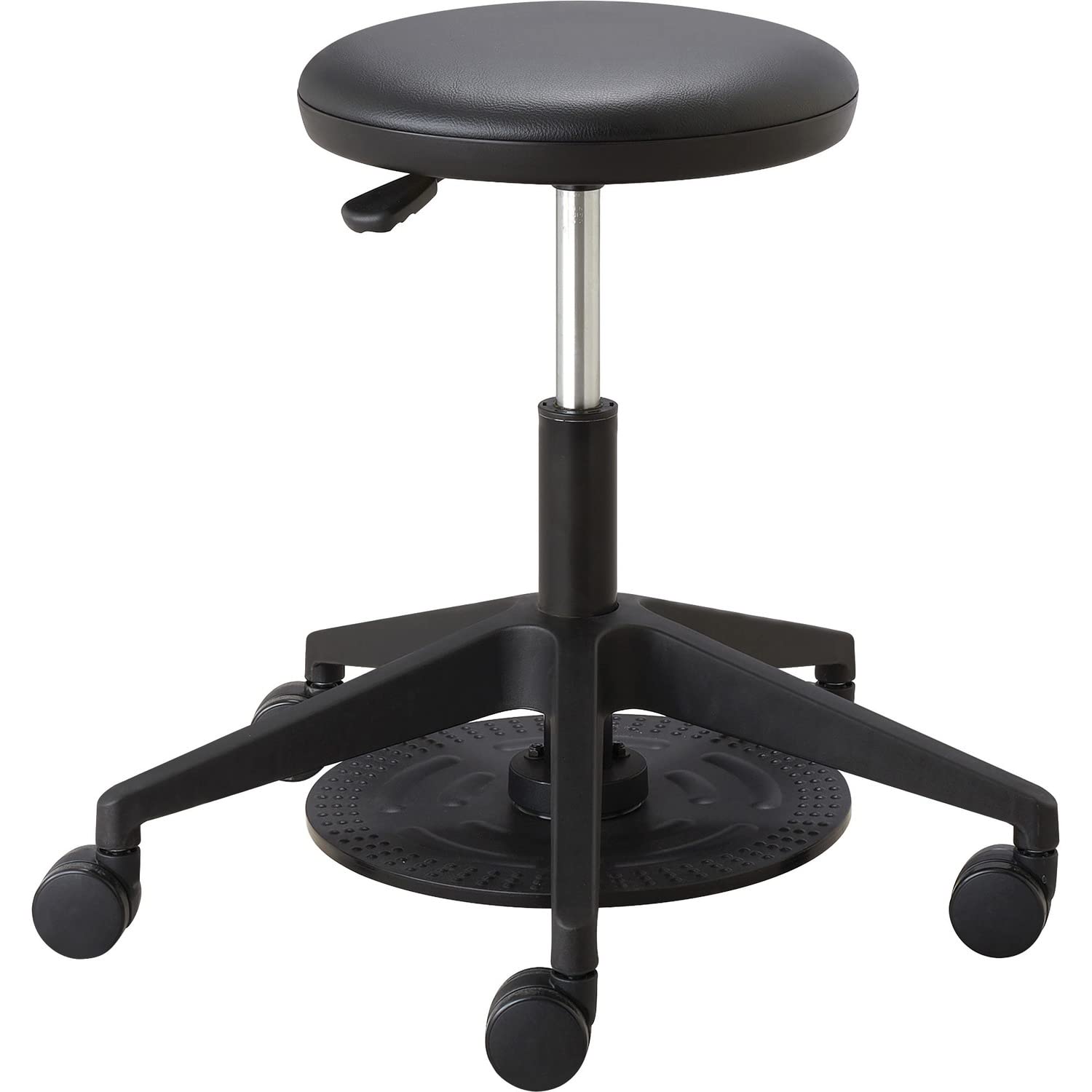 Amazon.com: Safco Products Adjustable Mobile Foot Pedal Lab Stool