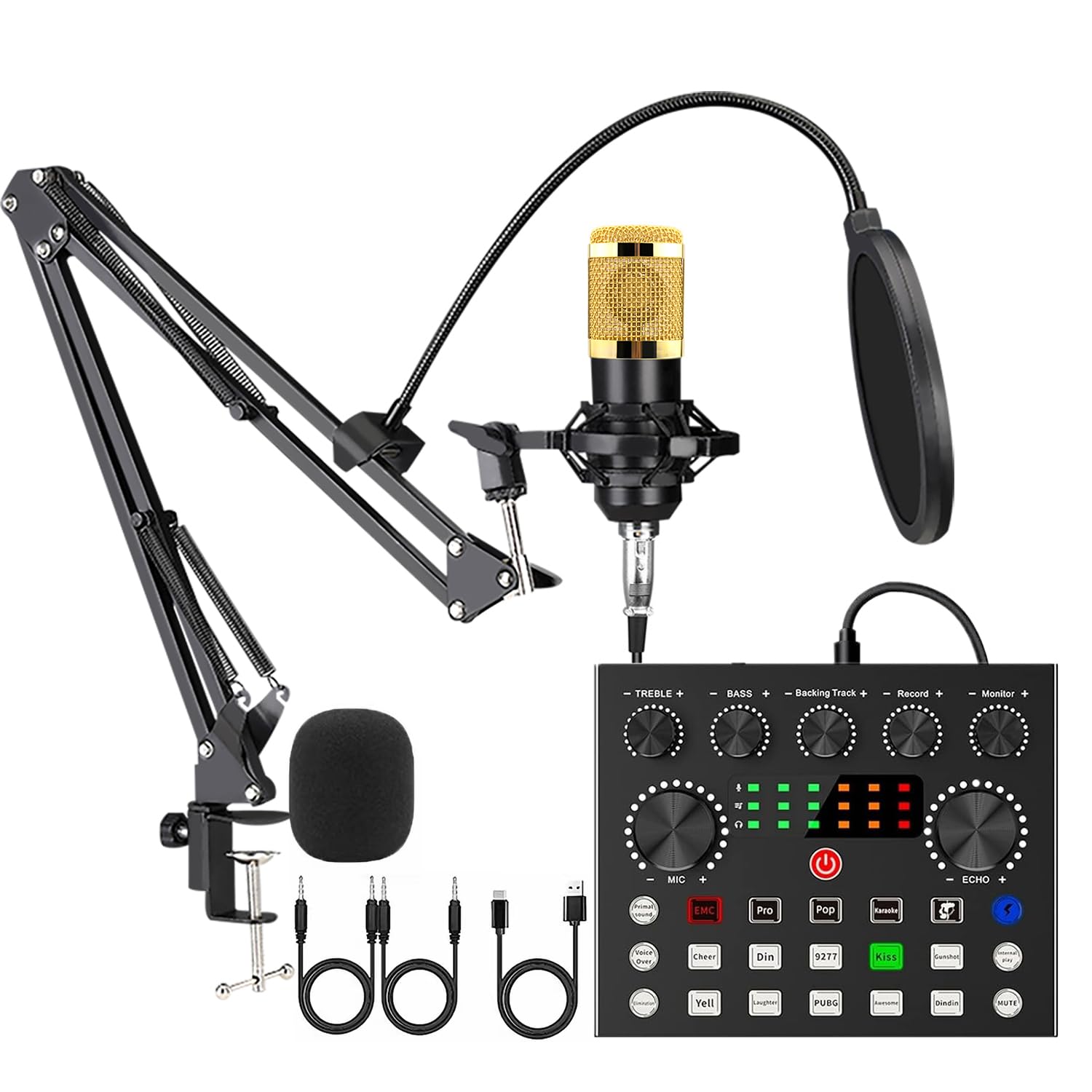 Amazon | BONKYO カラオケセット家庭用 DJ ミキサー セット ライブ配信