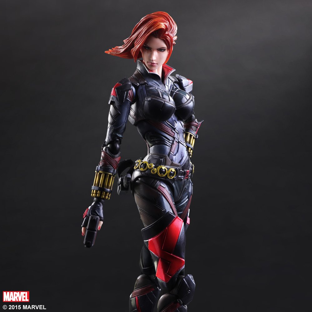 Amazon.co.jp: MARVEL UNIVERSE VARIANT PLAY ARTS改 ブラックウィドウ