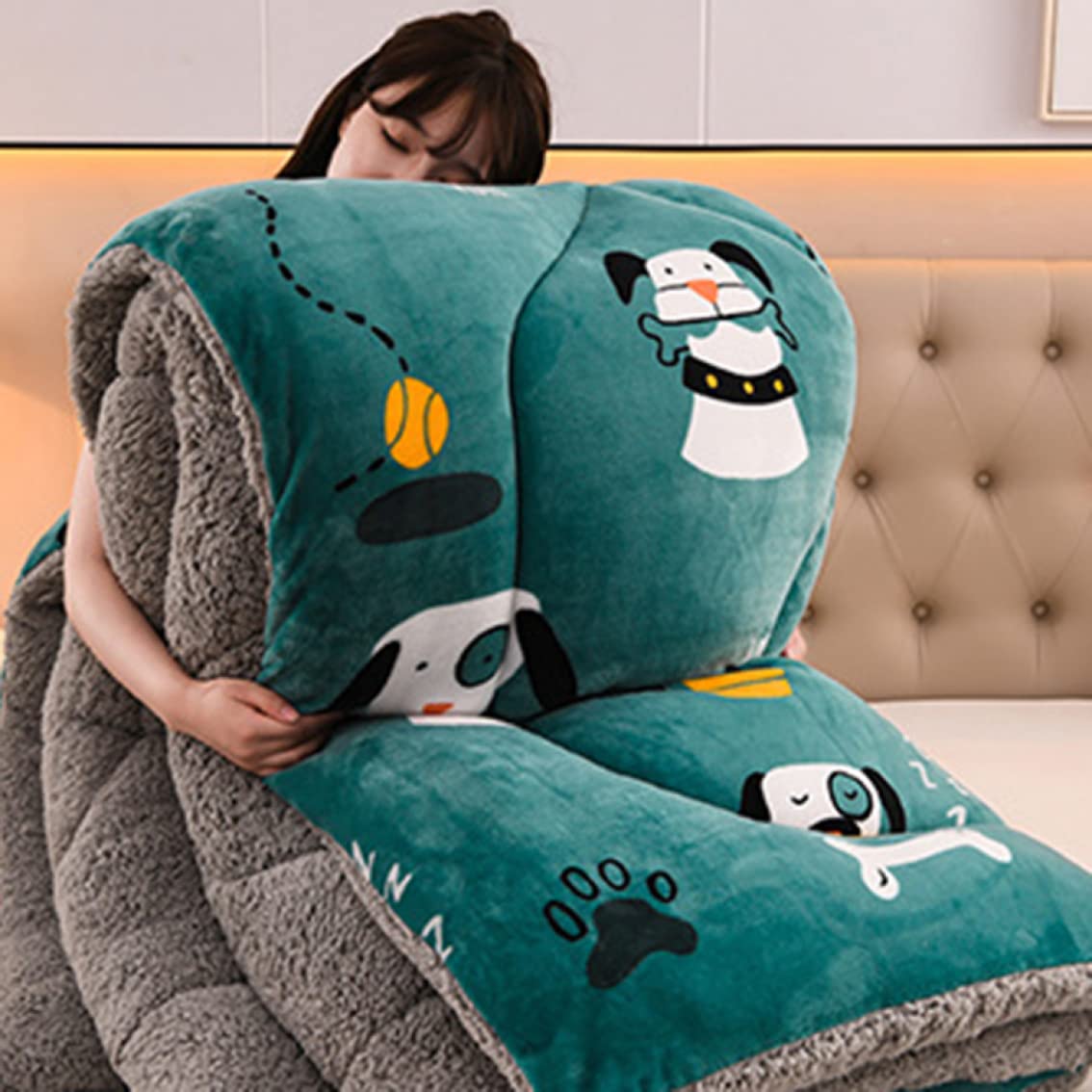 Amazon｜[BKVB] 洗える毛布 もふもふ 150*200*C ブランケット 防静電気