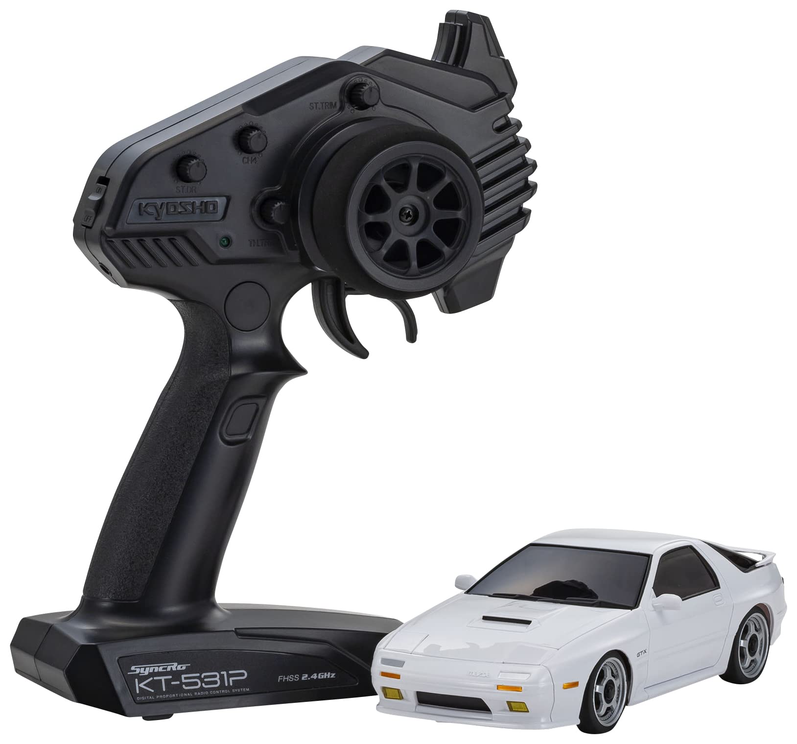 Amazon.co.jp: 京商 ミニッツAWD マツダ サバンナ RX-7 FC3S ホワイト
