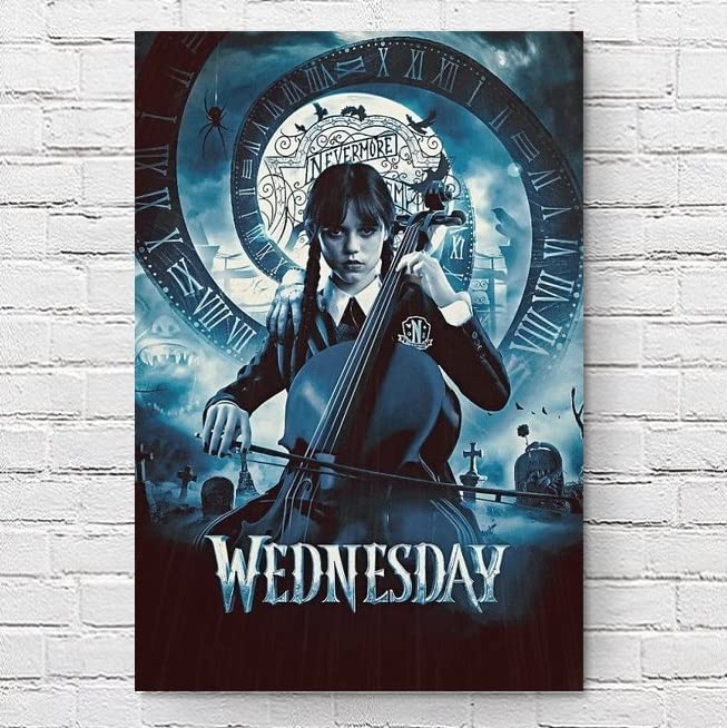 Amazon.co.jp: 映画ポスター ウェンズデー Wednesday アダムス