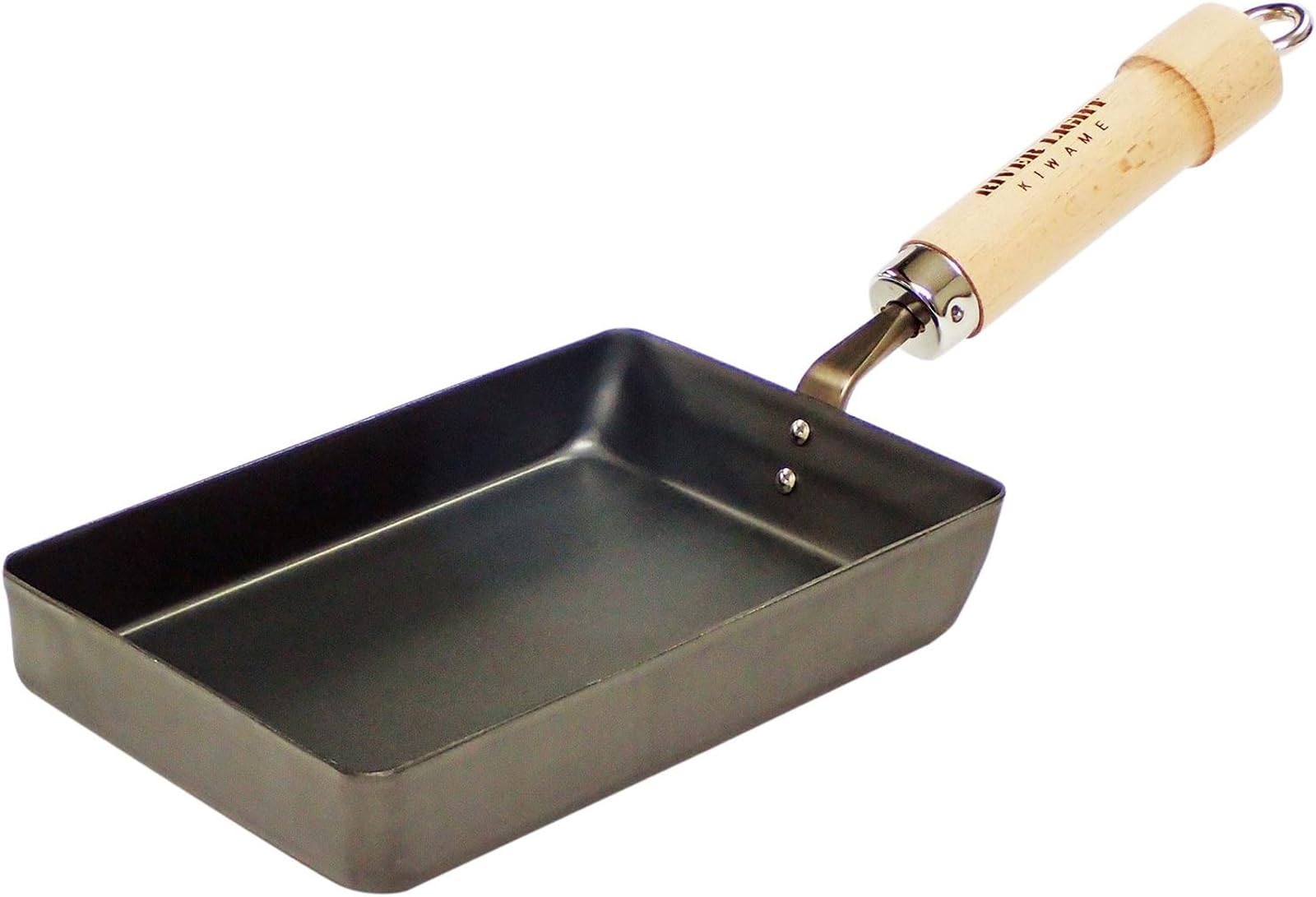 Amazon.com: Riverlight Kyoku Japan J1613 Iron Egg Frying Pan