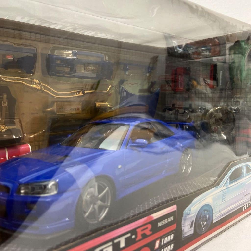 Amazon | ホットワークス 1/24 日産 スカイライン GT-R V-spec Ⅱ 2002