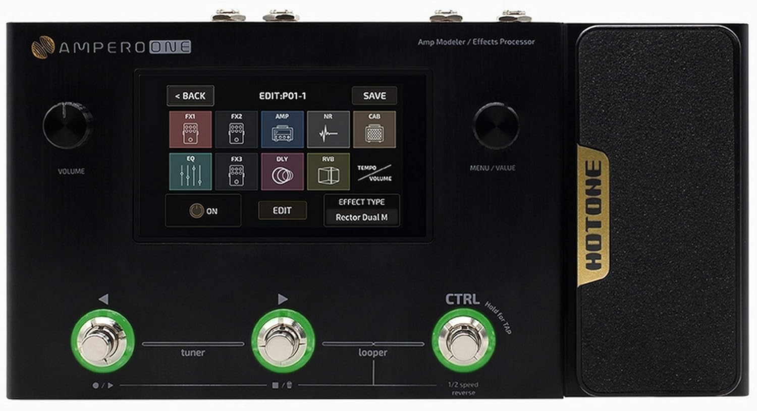Amazon.com: Ampero One Guitar Multi-Effects Processor : Musical