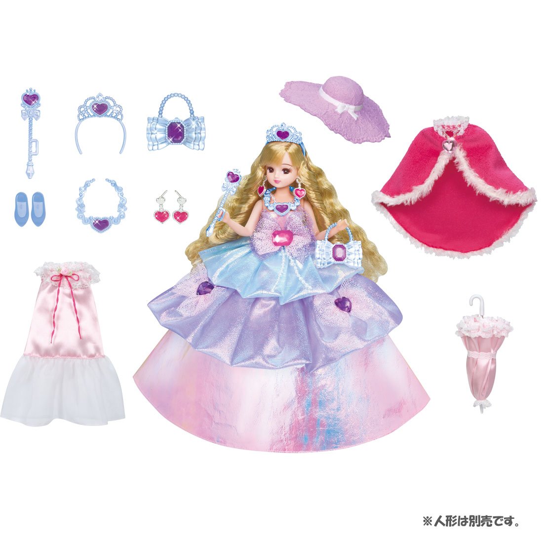 Amazon.co.jp: リカちゃん ドレス ゆめみるお姫さま プリンセスドレス