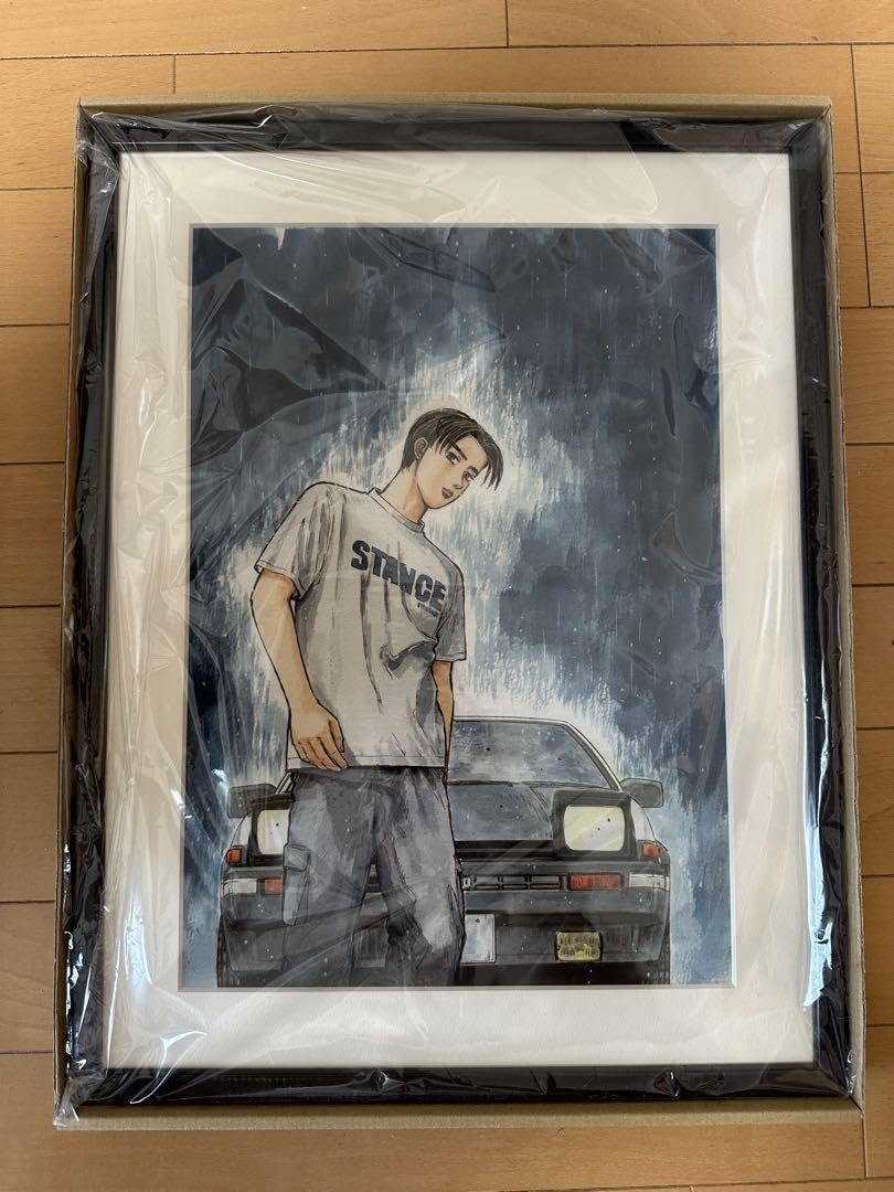 Amazon.co.jp: 頭文字D 複製原画 藤原拓海×AE86 : おもちゃ