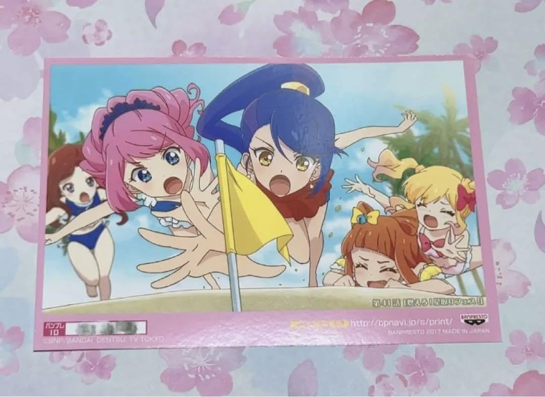 66】アイカツスターズ アニon マグバッジ 桜庭ローラ2個 66】アイカツ