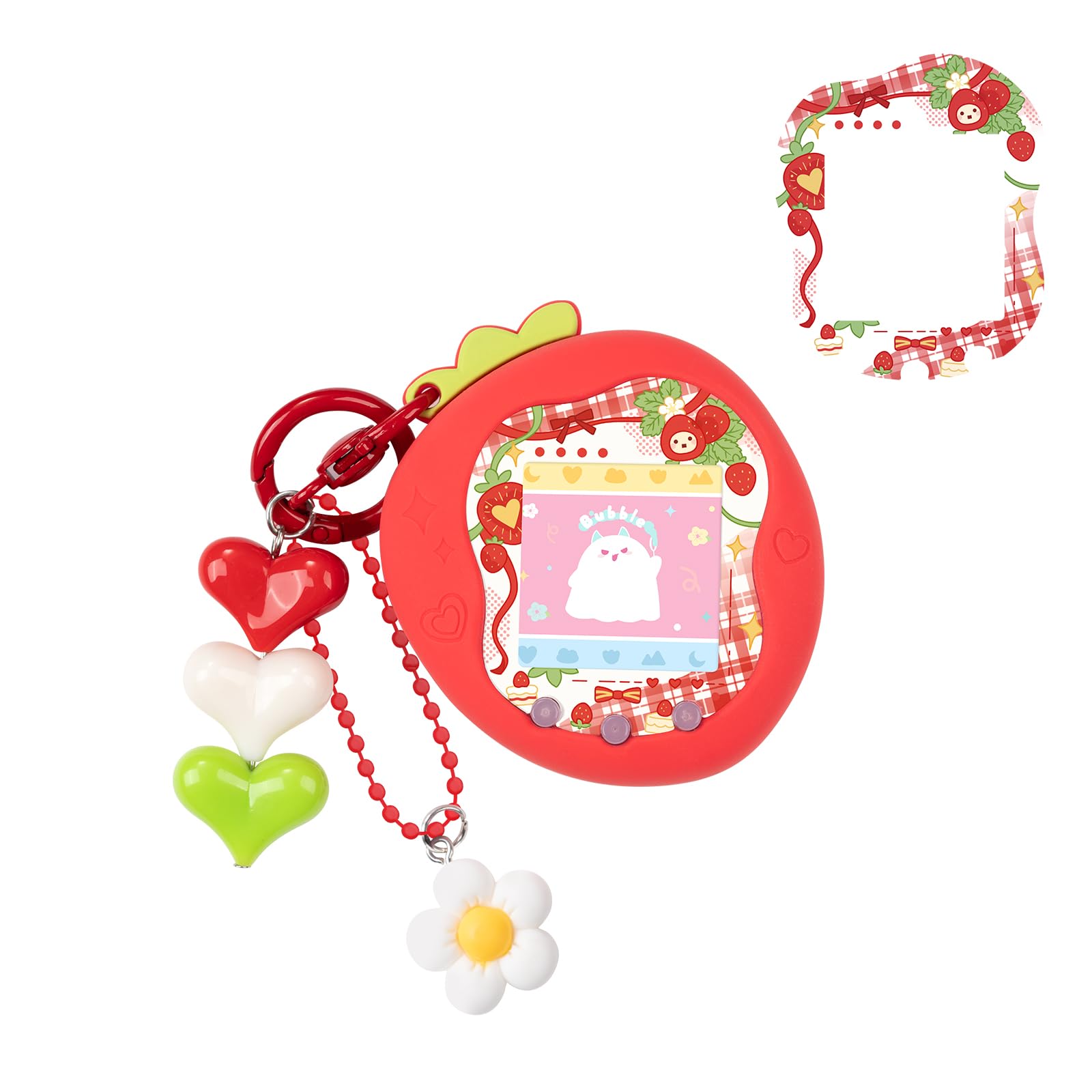 Amazon.co.jp: BUBBLELOGUS たまごっち uni カバー 柔らかい保護ケース
