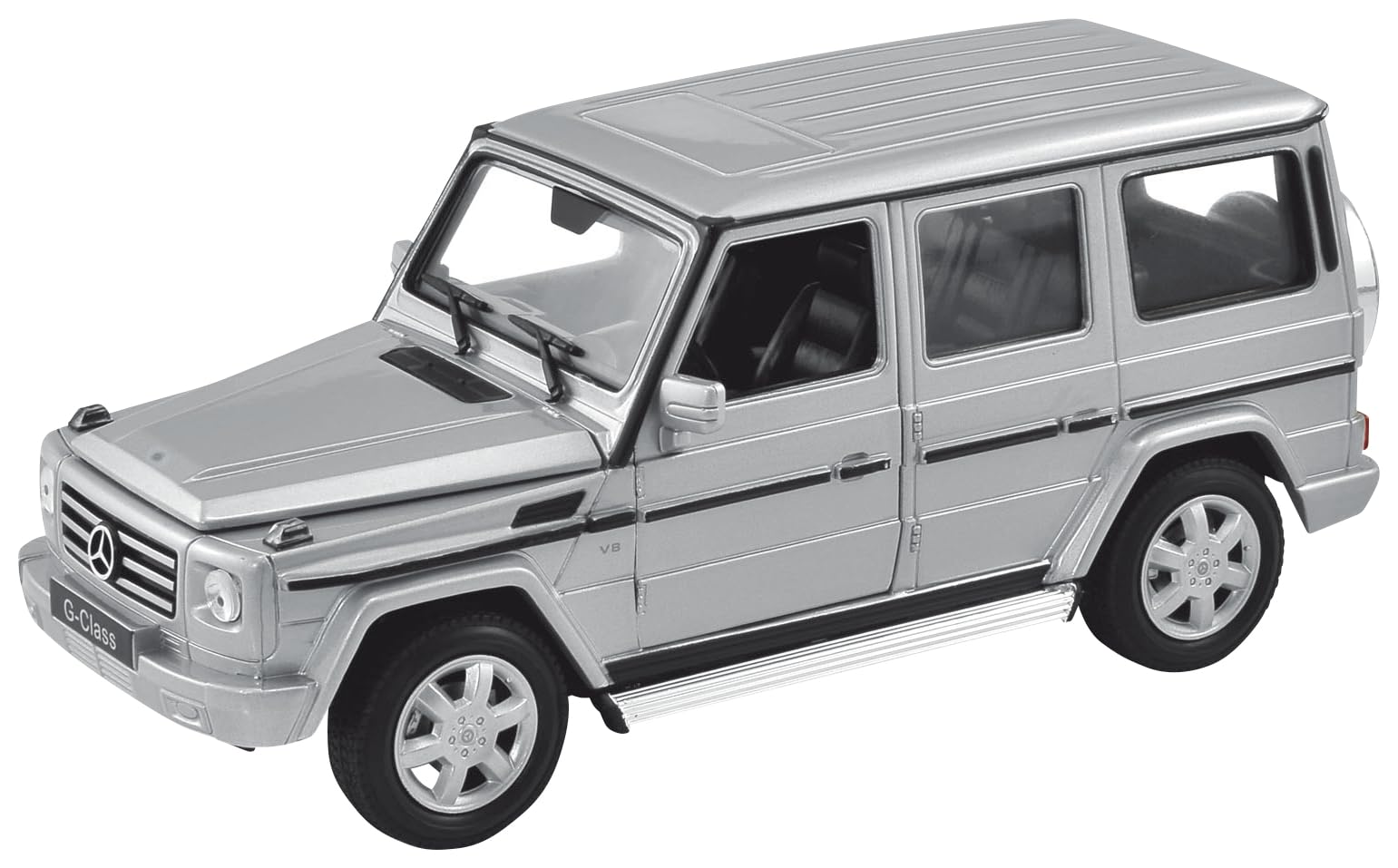 Amazon | WELLY 1/24 メルセデス ベンツ Gクラス シルバー 完成品