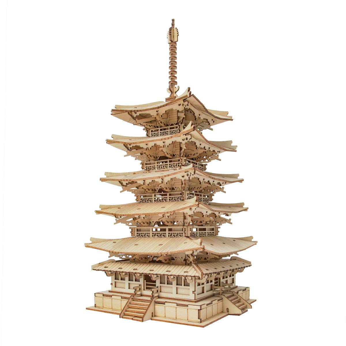 Amazon.co.jp: つくるんです® 日本語説明書付 3D ウッドパズル TGN02