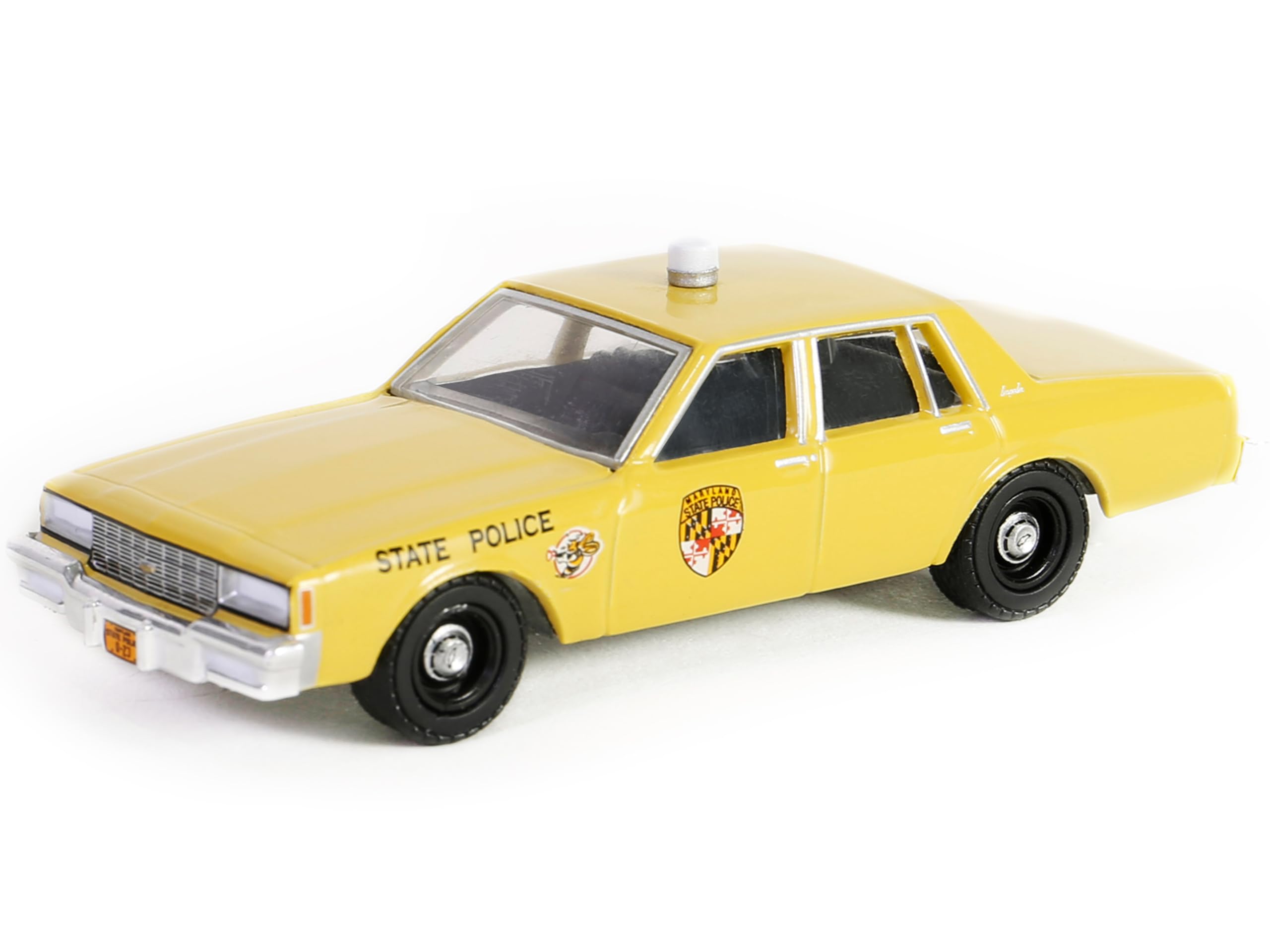 Amazon.com: 1983 Chevy Impala Yellow Maryland State Police Hot