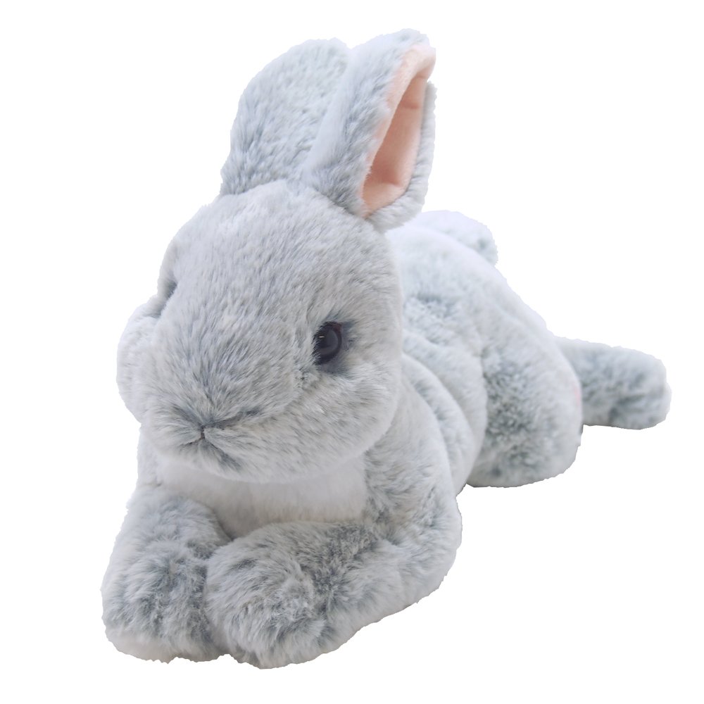 Amazon.co.jp: ひざうさぎ ぬいぐるみ グレー S P-3772 : 産業・研究