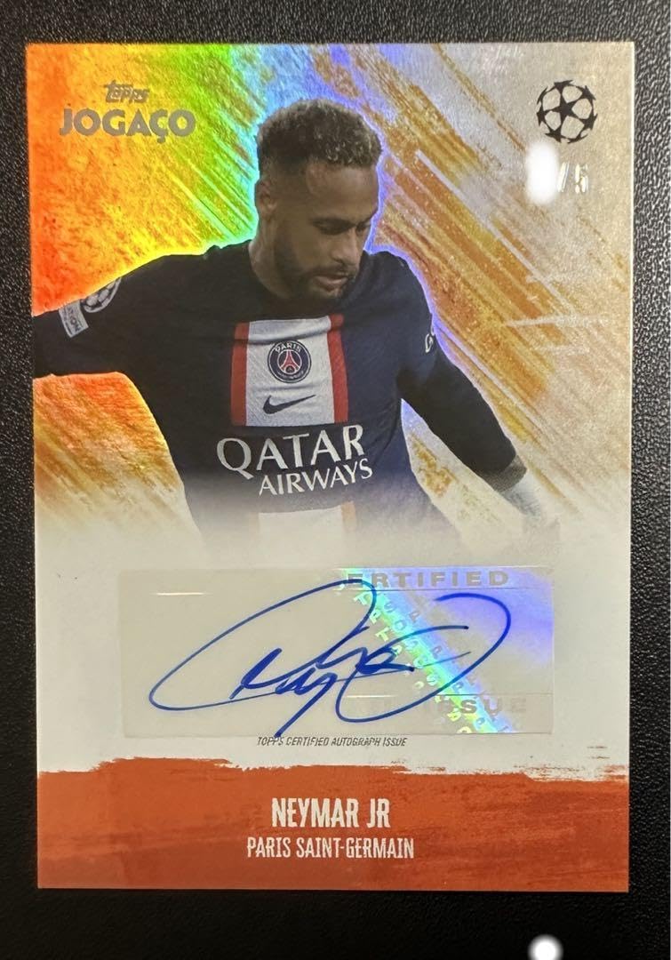 Amazon.co.jp: ネイマール、サインカード、NEYMAR JR : 文房具