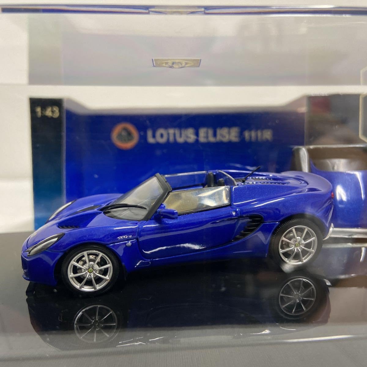 AUTOart 1/43 ロータス エリーゼ ブルー Amazon | 1/43 オートアート