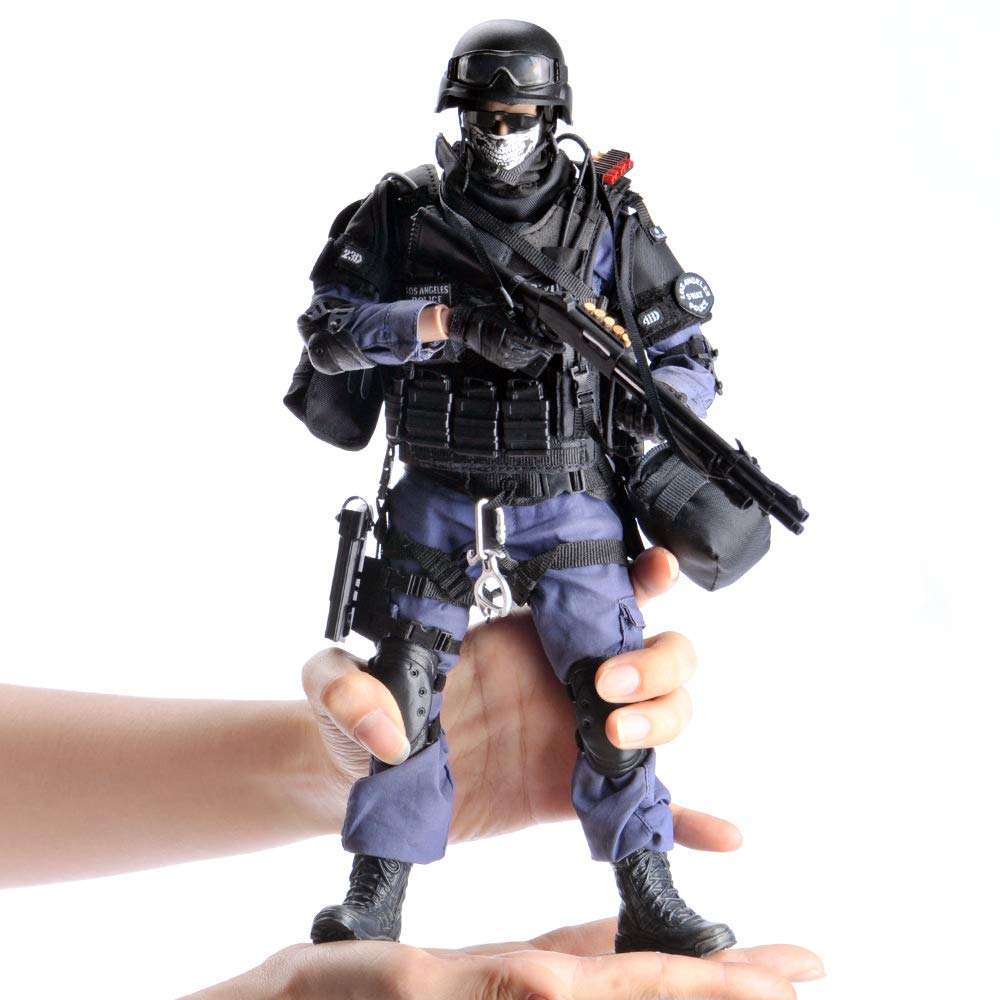 Amazon.com: Lmzauet 12 inch Special Forces Action Figure 1:6 SWAT
