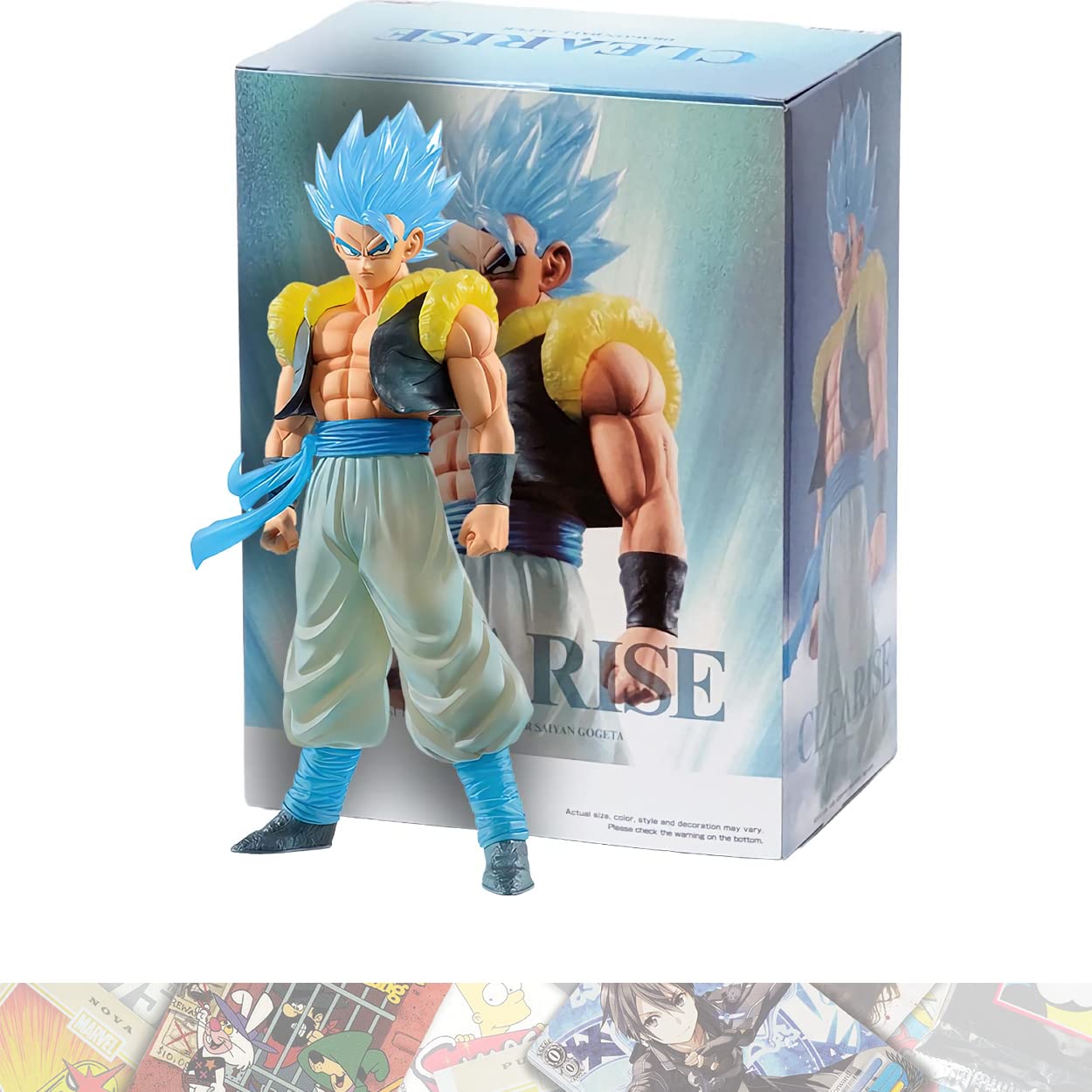 Amazon.co.jp: BANPRESTO スーパーサイヤ人ゴッド SS ゴジータ:20cm