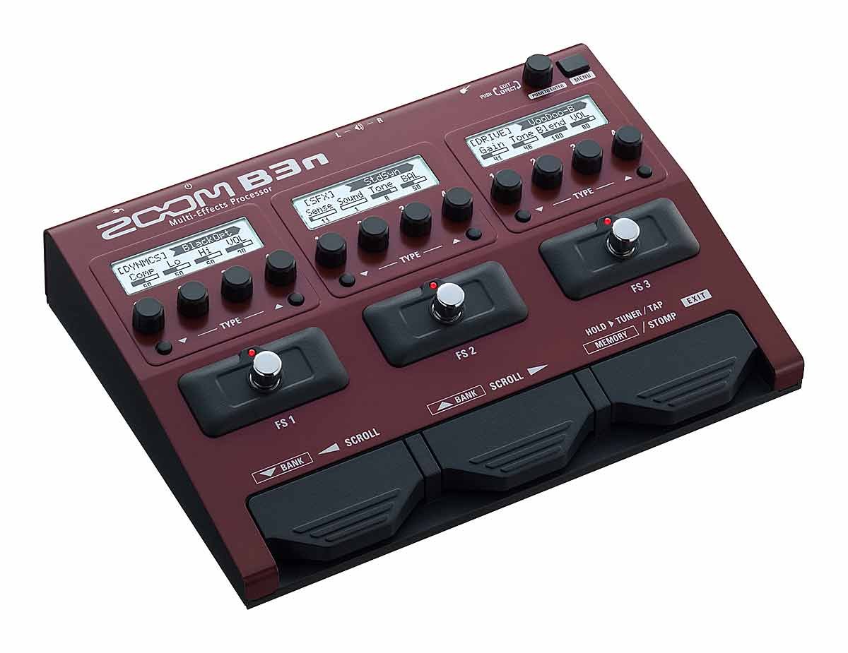Amazon | ZOOM ズーム ベース用マルチエフェクツ・プロセッサー B3n