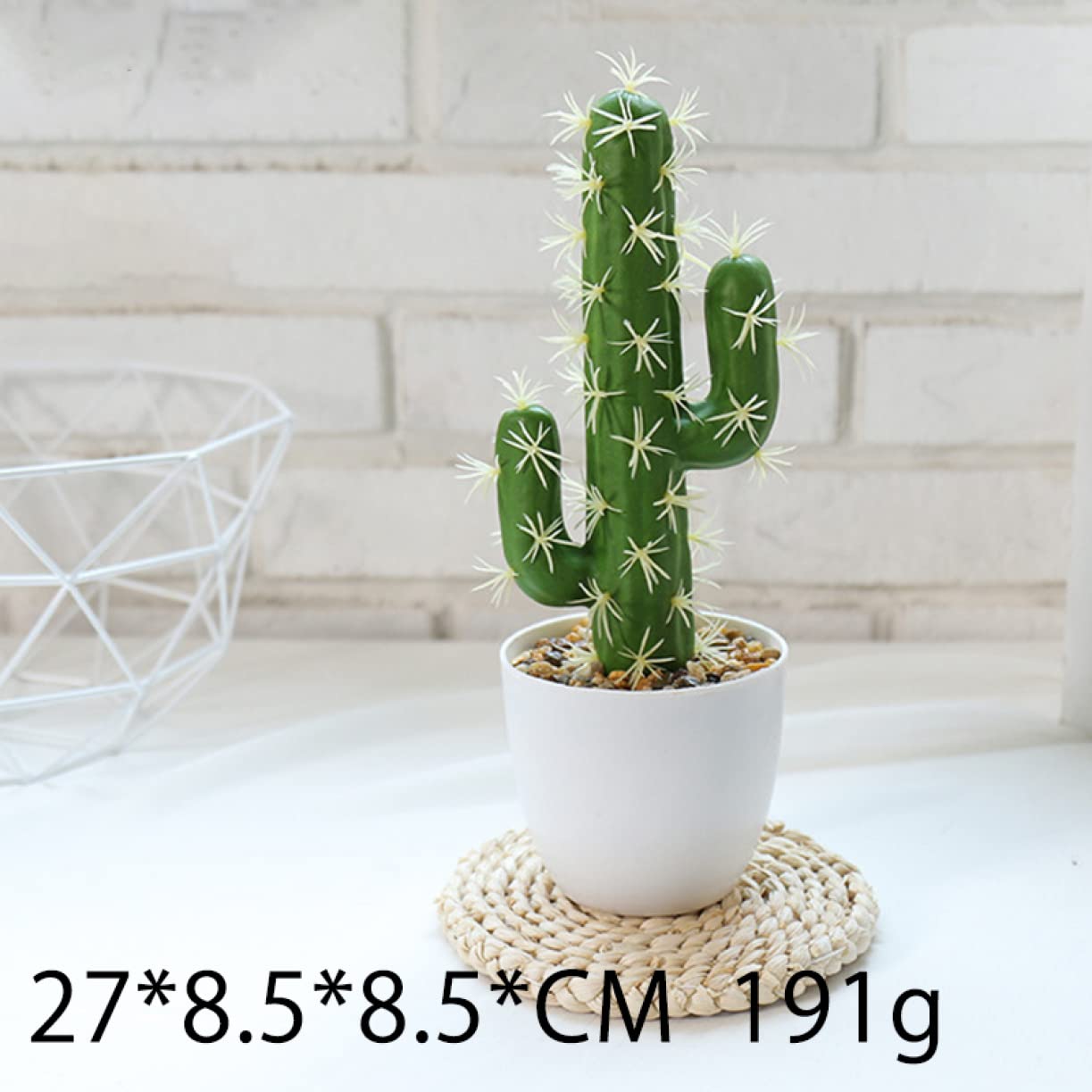 Amazon｜HGJH サボテン 多肉植物 鉢植え フェイクグリーン 造花 人工