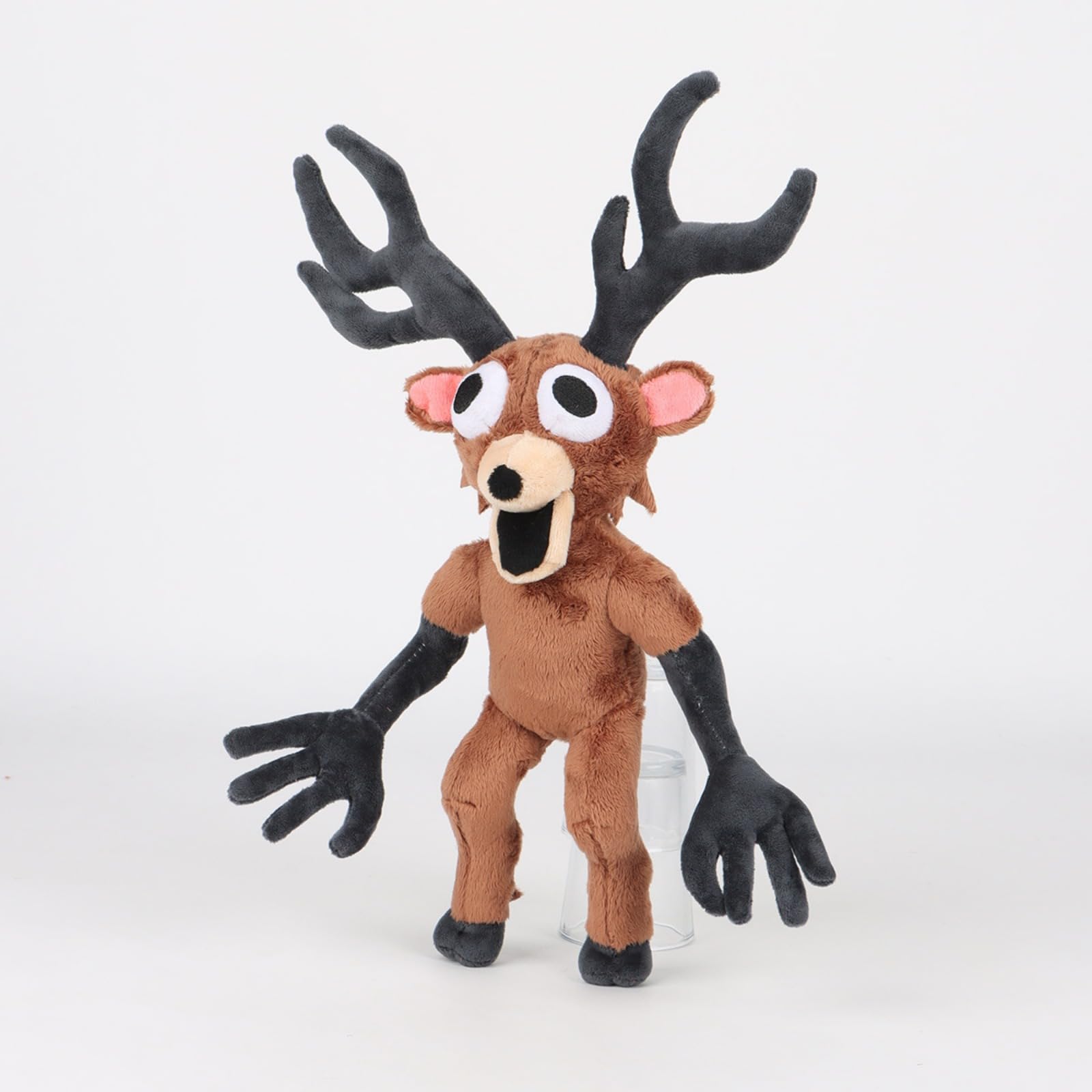 Amazon.co.jp: [Hushan] シカ ぬいぐるみ 非公式 森の99夜風 人形 38cm