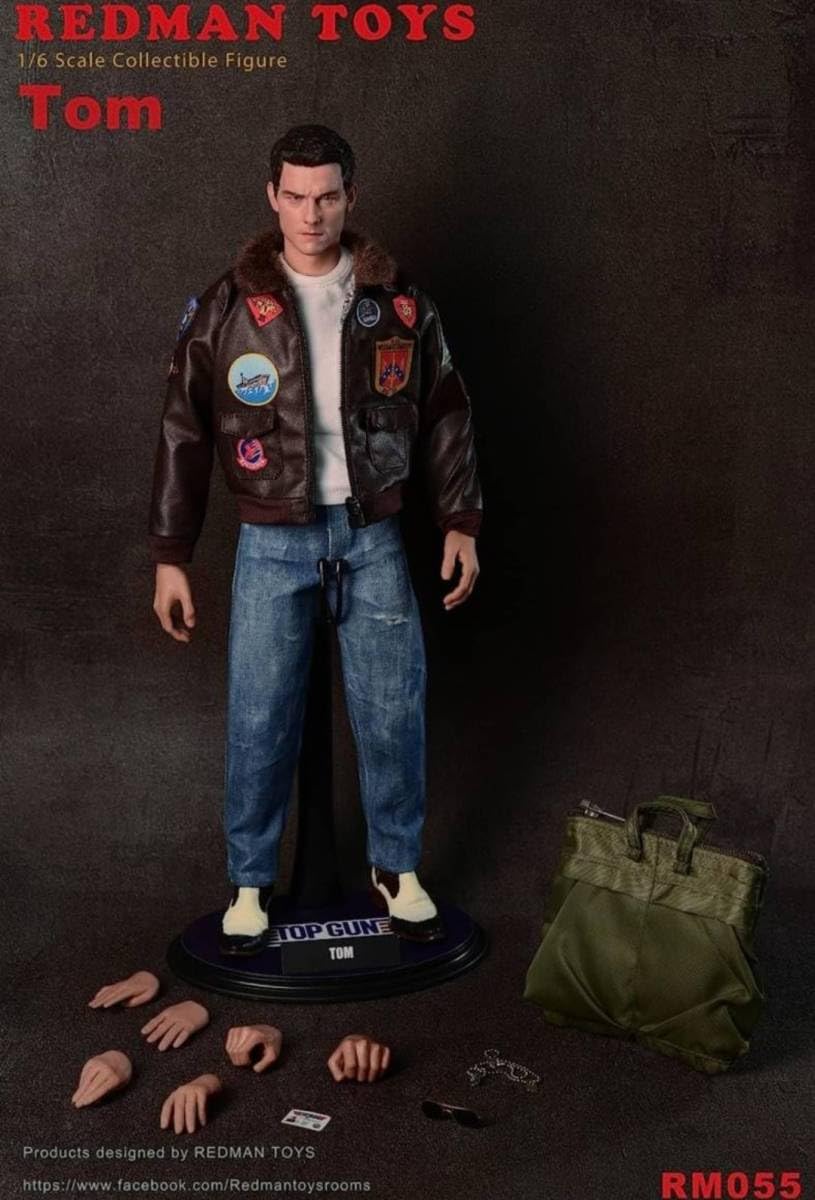 Amazon | 1/6 トム・クルーズ アクションフィギュア トップガン