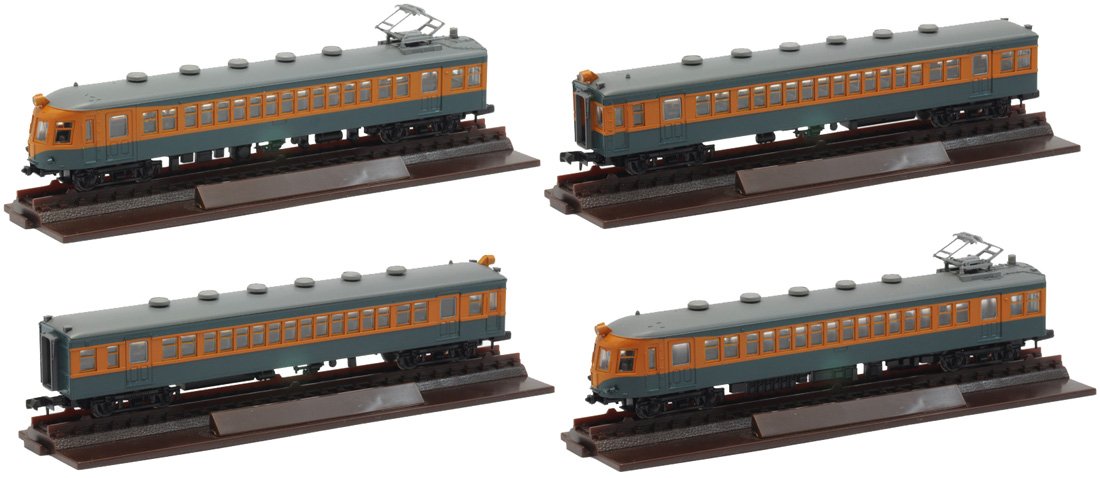 Amazon | 鉄道コレクション 国鉄52系飯田線 (静鉄快速色) 4両セットA