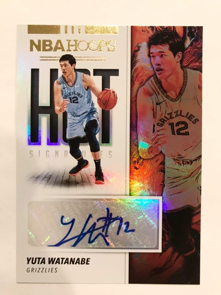 25枚限定Yuta Watanabe RC Auto 渡邊雄太 サイン 25枚限定NBAカード RC