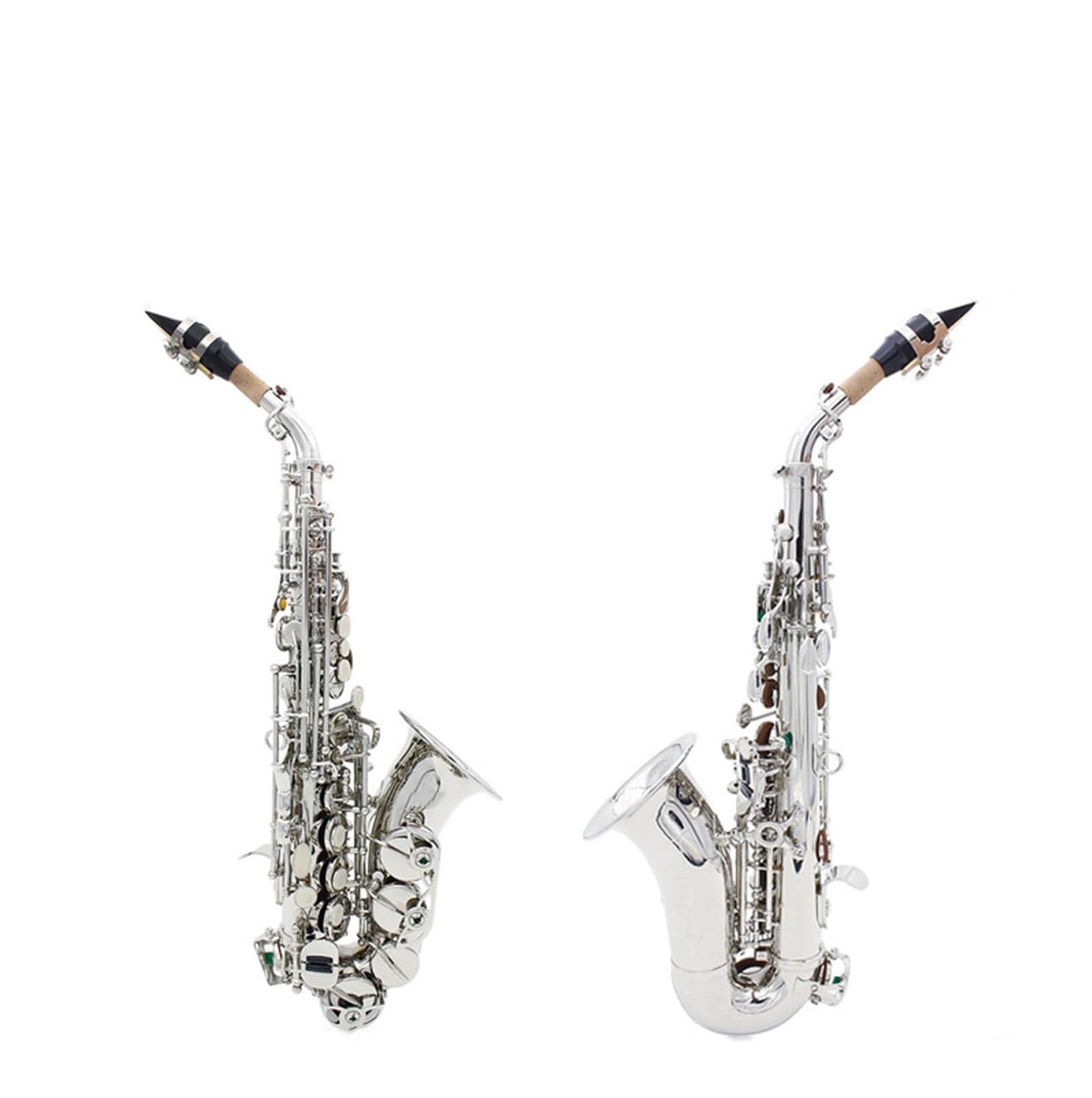 Amazon.co.jp: サックス シルバー ソプラノ サックス B フラット