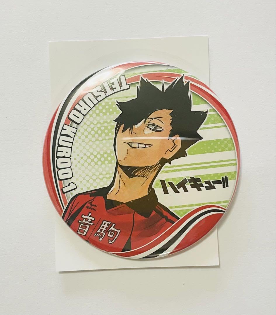 ハイキュー 影山飛雄 歓喜の鼓動 スクエア缶バッジ 【公式通販】