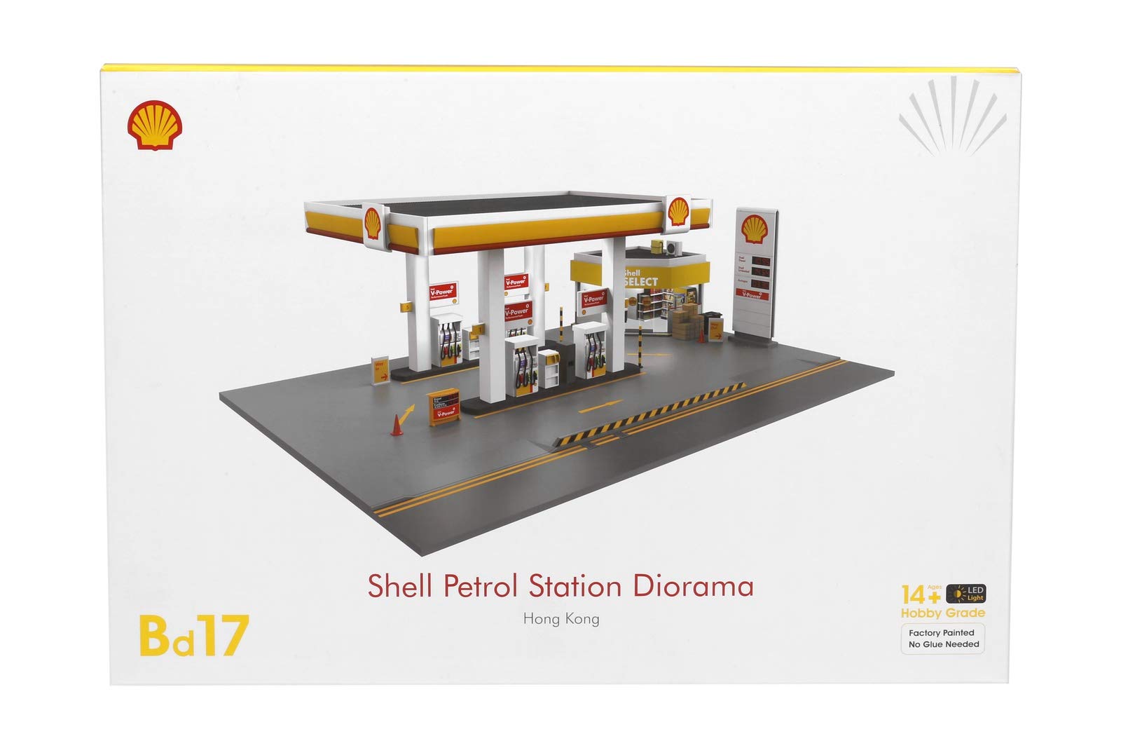 Amazon | Tiny City Bd17 Shell シェル ガソリンスタンド ジオラマ