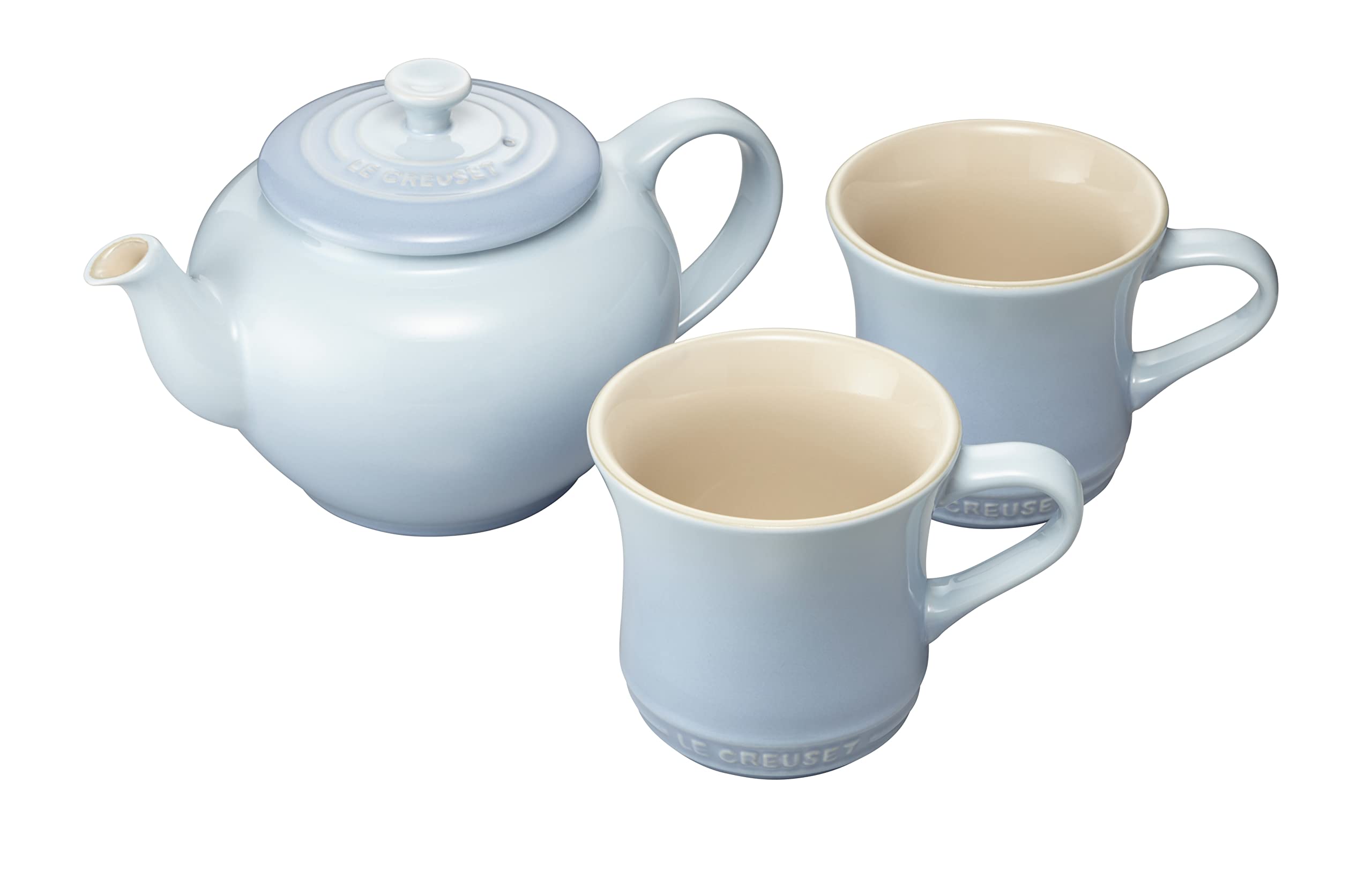 Amazon｜ル・クルーゼ(Le Creuset) ティーセット ティーポット&マグ(SS