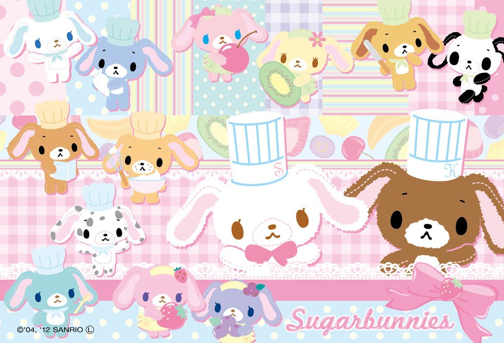 Amazon.co.jp: 15ピース シュガーバニーズ フルーツDEクッキング