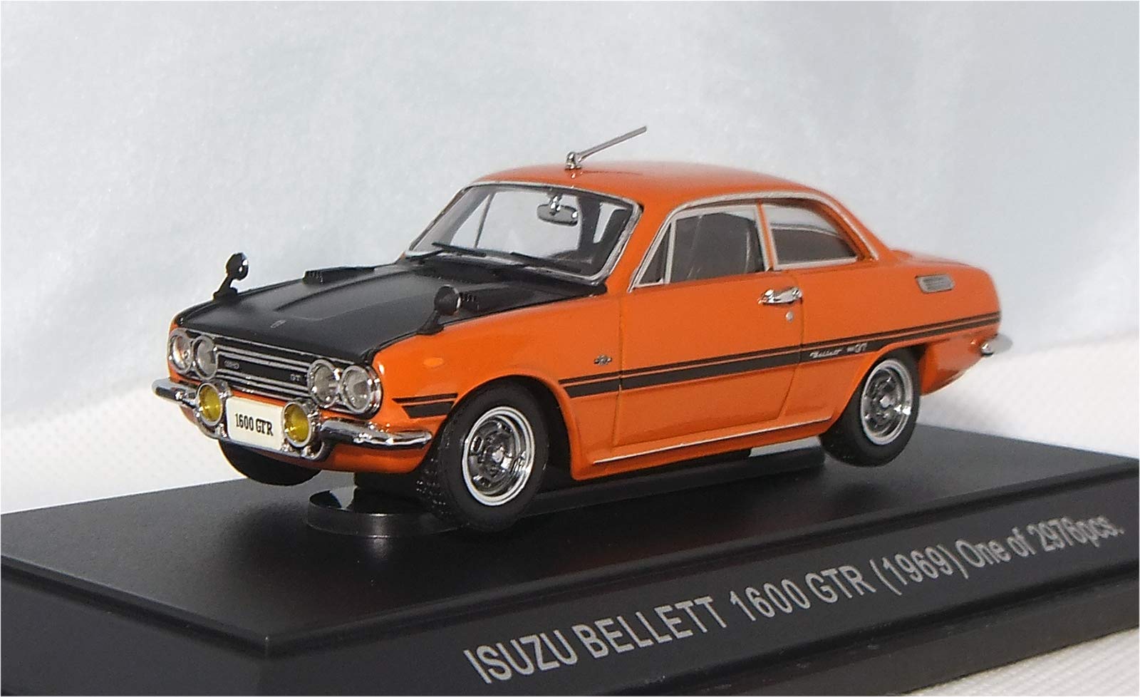 Amazon | エブロ 1/43 イスズ ベレット GTR オレンジ/ブラック 43307