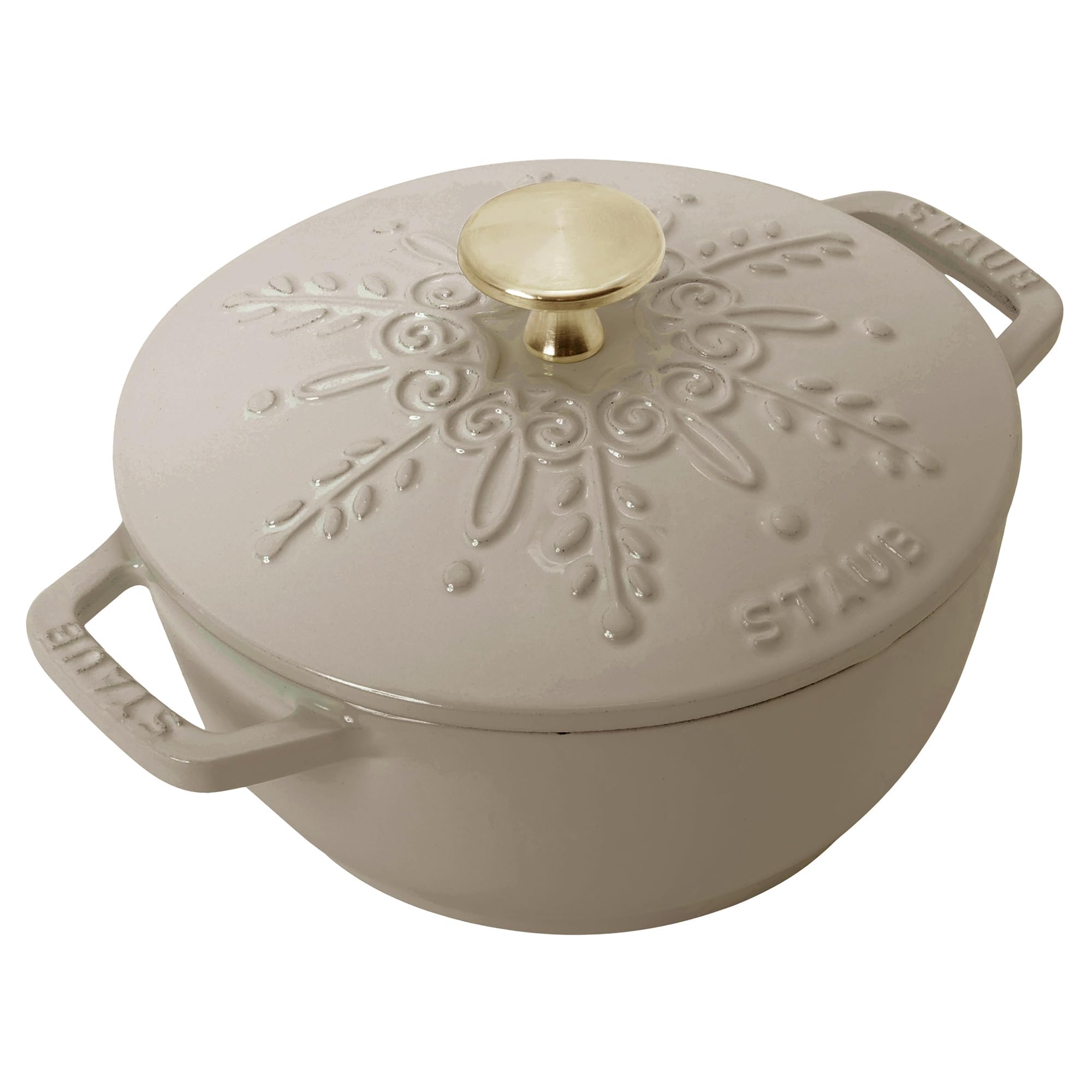 Amazon.co.jp: staub ストウブ 「 スノーフレーク ワナベ リネン S